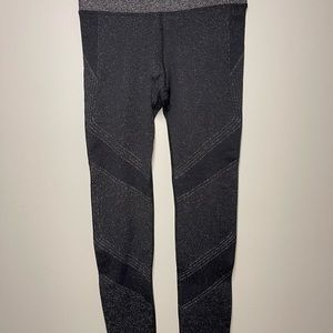 Athleta Black & Grey Sparkly, Medium